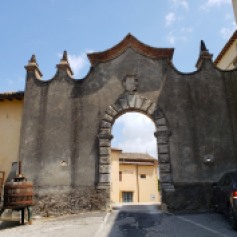 Castello di Casigliano - our lodging for the night (and our parking spot) :)