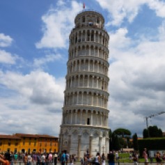 We stopped by Pisa for an hour